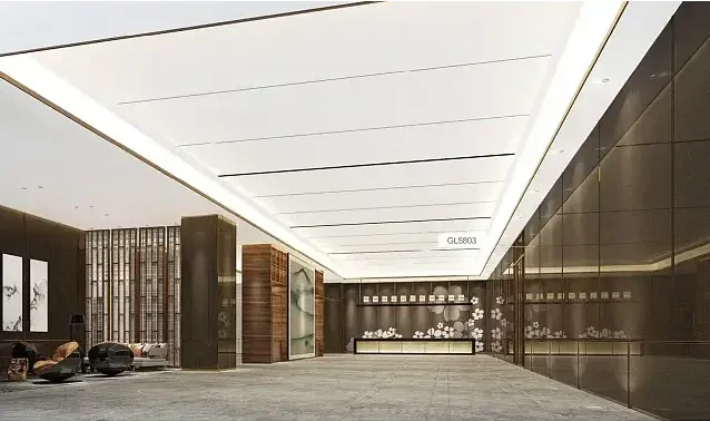 అలంకార మార్బుల్ వాల్ ప్యానెల్ పివిసి/పెట్ ఫిల్మ్