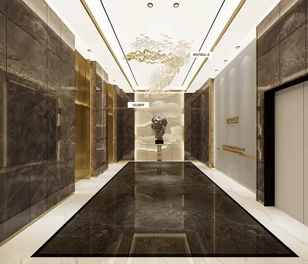 మార్బుల్ నాన్ సెల్ఫ్-అంటుకునే పివిసి/పెట్ ఫిల్మ్